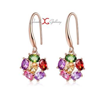 Multicolor crystal pendants 5