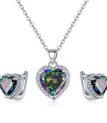 Multicolor crystal pendants