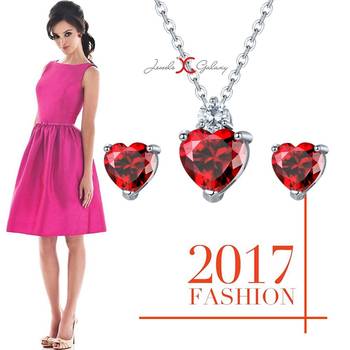 Red crystal pendants 3