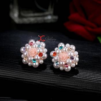 Multicolor cubic zirconia earrings 5