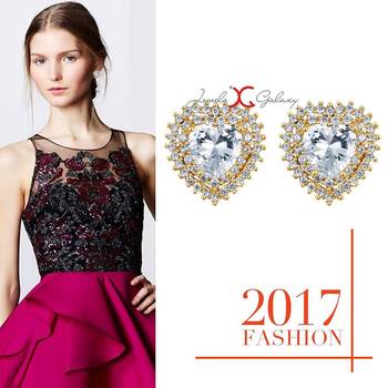 Multicolor crystal earrings 3