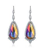 Multicolor crystal earrings