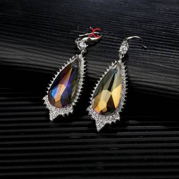 Multicolor crystal earrings 5