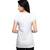 Casual round neck : White