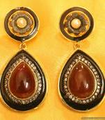 Victorian Look Semi Precious Earrings