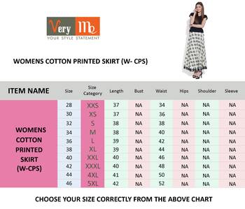 Teal Cotton printed skirts 5