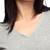 V Neck : Relaxed Fit : Grey