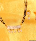 Dimaond Look Unique Pattern Mangalsutra