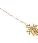 Maang Tikka Decorated With Shining Crystal