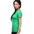 V Neck : relaxed Fit : Green