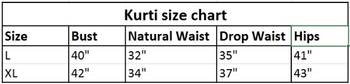 Multicolor embroidered rayon short-kurtis 2