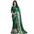 Multicolor printed pure art silk saree with blouse