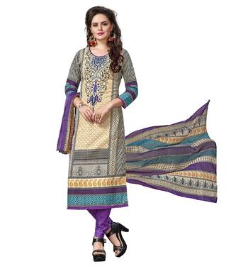 Multicolor printed cotton salwar 1