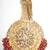 Maroon Red  Beads Jhumar Passa Gold Tikka Hair Accessory