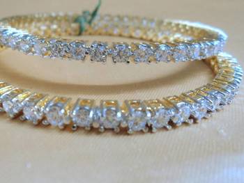 Forever Cz Bangles Pair 1