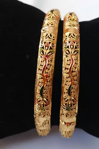 Gold Plated Bangles