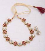 Gold Pearl Necklace Sets