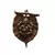 Metal wall hanging of Lord Ganesha on Leaf