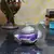 Purple Crystal Mouth Freshner Container with 1 Spoon