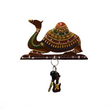 Papier-Mache Camel Key Holder 2