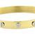 Cartier 18K Goldrhodium 316L Surgical Stainless Steel Openable Kada Bangle Bracelet For Boys Men