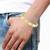 Cartier 18K Goldrhodium 316L Surgical Stainless Steel Openable Kada Bangle Bracelet For Boys Men
