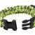 Black Compass Neon Green White Outdoor Camping Adventure Compass Wrist Band Bracelet For Boys Men