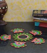 Decorative Floor Rangoli - Pankhi Design