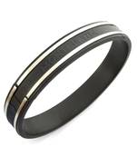 German Luxury Black Silver 316L Surgical Stainless Steel Kada Bangle Bracelet For Boys Men