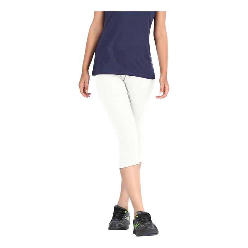 Pixie Cotton Lycra 190 GSM, 4 Way Stretchable (Pack of 5) Women capris-3-4-pants