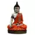 Fiber Meditating Buddha - Orange