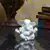 White Chaturbhuj Lord Ganesha