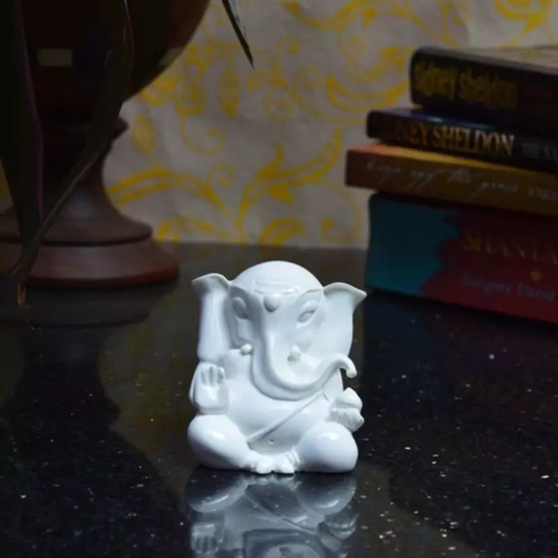 White Lord Ganesha