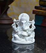 Pure White Spritual Lord Ganesha