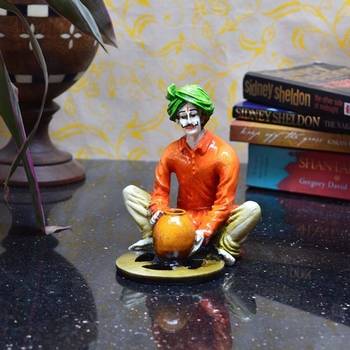 Rajasthani Craftmen Statue making Pot 1