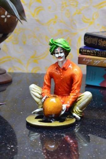 Rajasthani Craftmen Statue making Pot