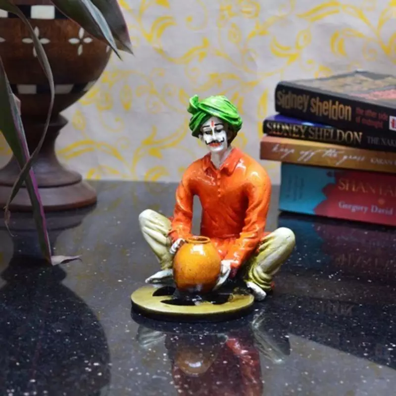Rajasthani Craftmen Statue making Pot