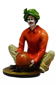 Rajasthani Craftmen Statue making Pot
