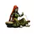 Rajasthani Lady Statue with Weighing Scale