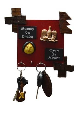 Mummy Da Dhaba Key Holder