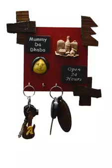 Mummy Da Dhaba Key Holder