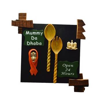 Mummy Da Dhaba Wall Hanging 1