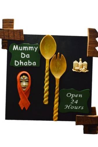 Mummy Da Dhaba Wall Hanging
