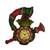 Papier-Mache Shenai Wall Clock