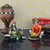 Combo of Rajasthani Craftmen and Lady Statue