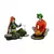 Combo of Rajasthani Craftmen and Lady Statue