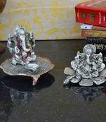 Set of 2 Lord Ganesha Statues