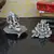 Set of 2 Lord Ganesha Statues