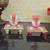 Set of 2 Lord Ganesha Marble Chowkis