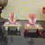 Set of 2 Lord Ganesha Marble Chowkis